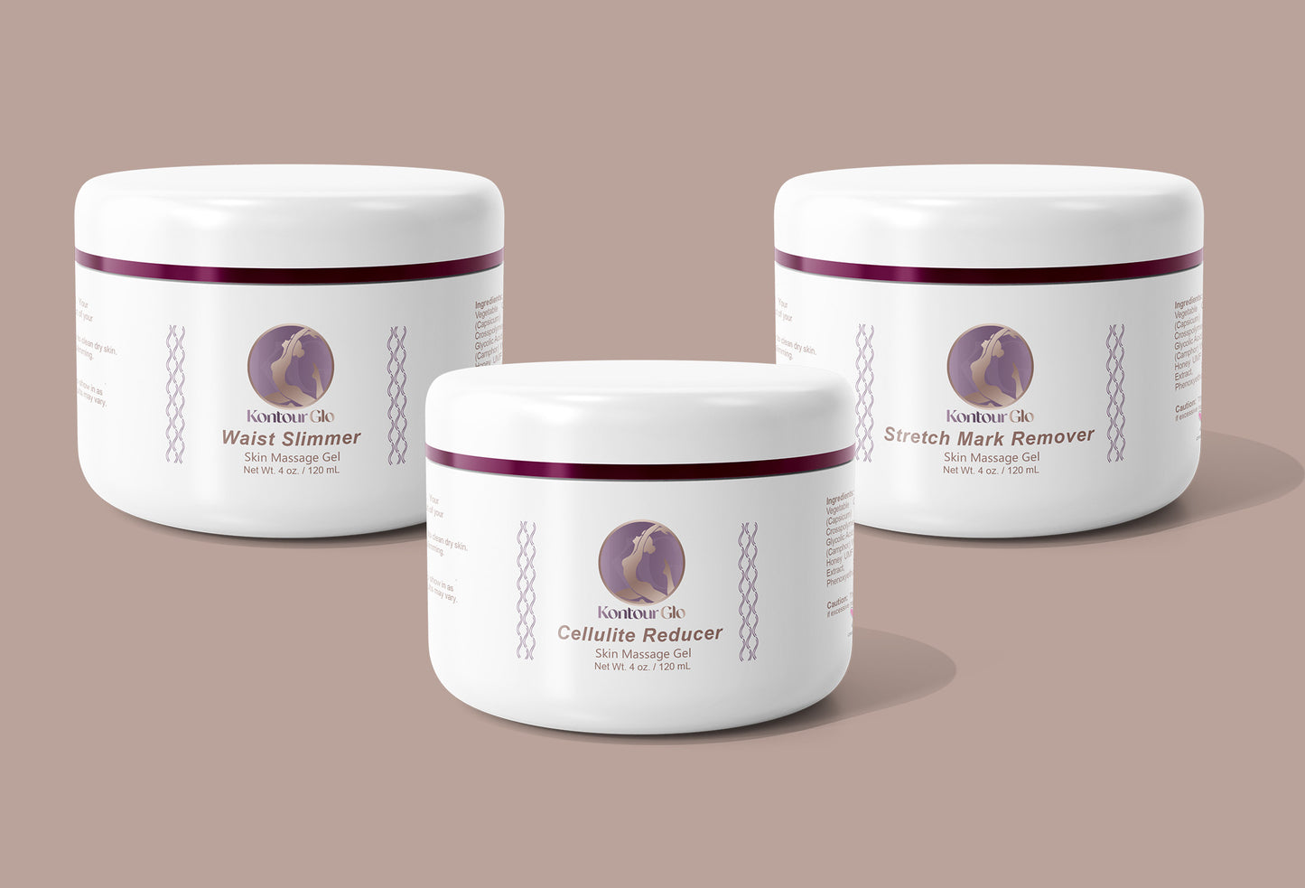 Waist Slimming, Cellulite & Stretch Mark Cream Combo!